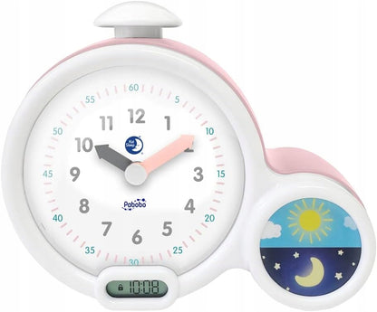PABOBO Kid'Sleep BUDZIK EDUKACYJNY różowy