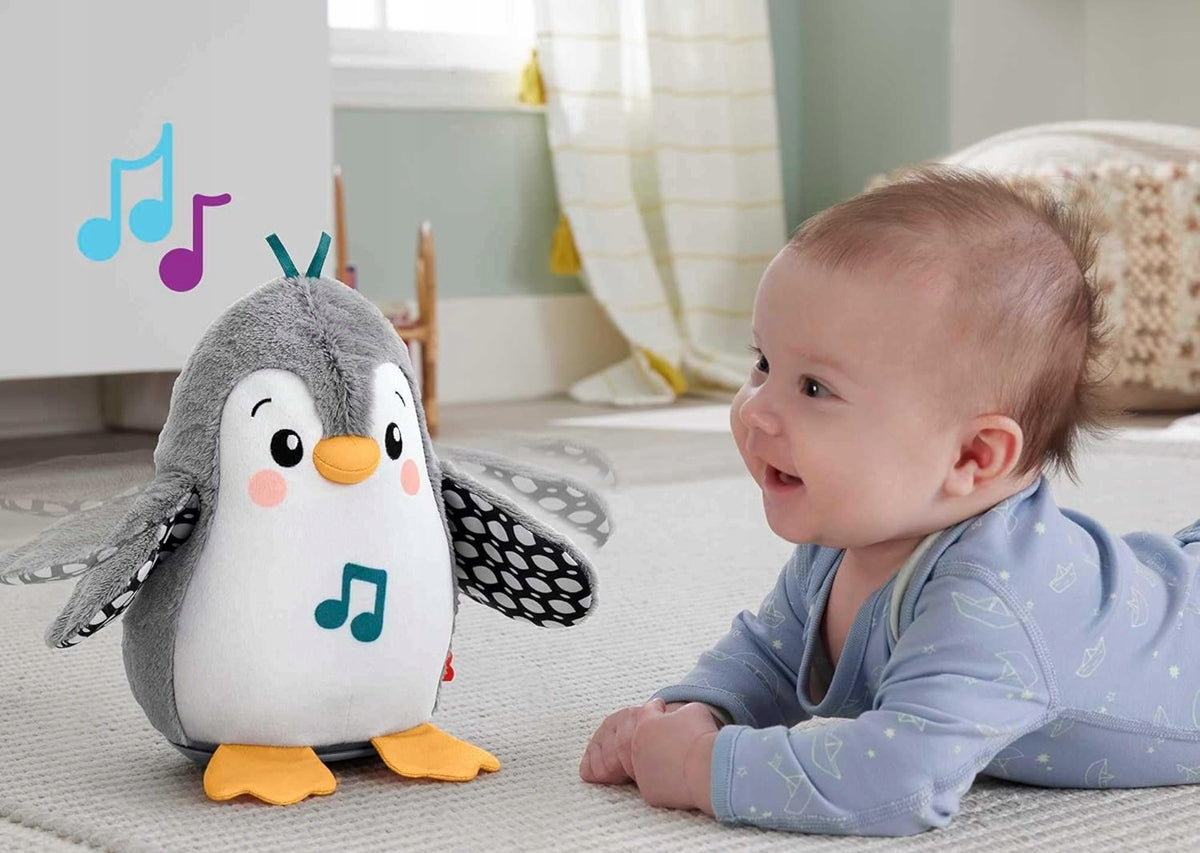 FISHER-PRICE HNC10 kývajúci sa tučniak s melódiami 21 cm