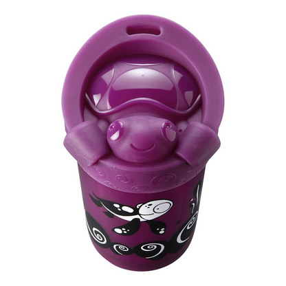 TOMMEE TIPPEE No Knock pohár s náustkom 300 ml 18 mesiacov+ KORYTNAČKA