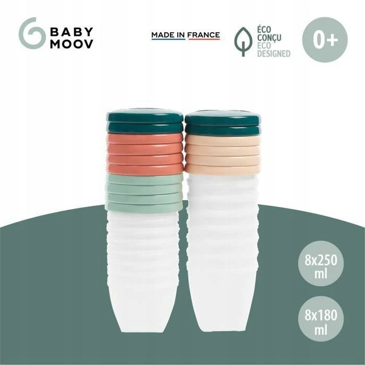 BABYMOOV Babybols set of containers