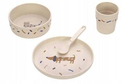 Set di stoviglie LASSIG senza melamina Little Mateys