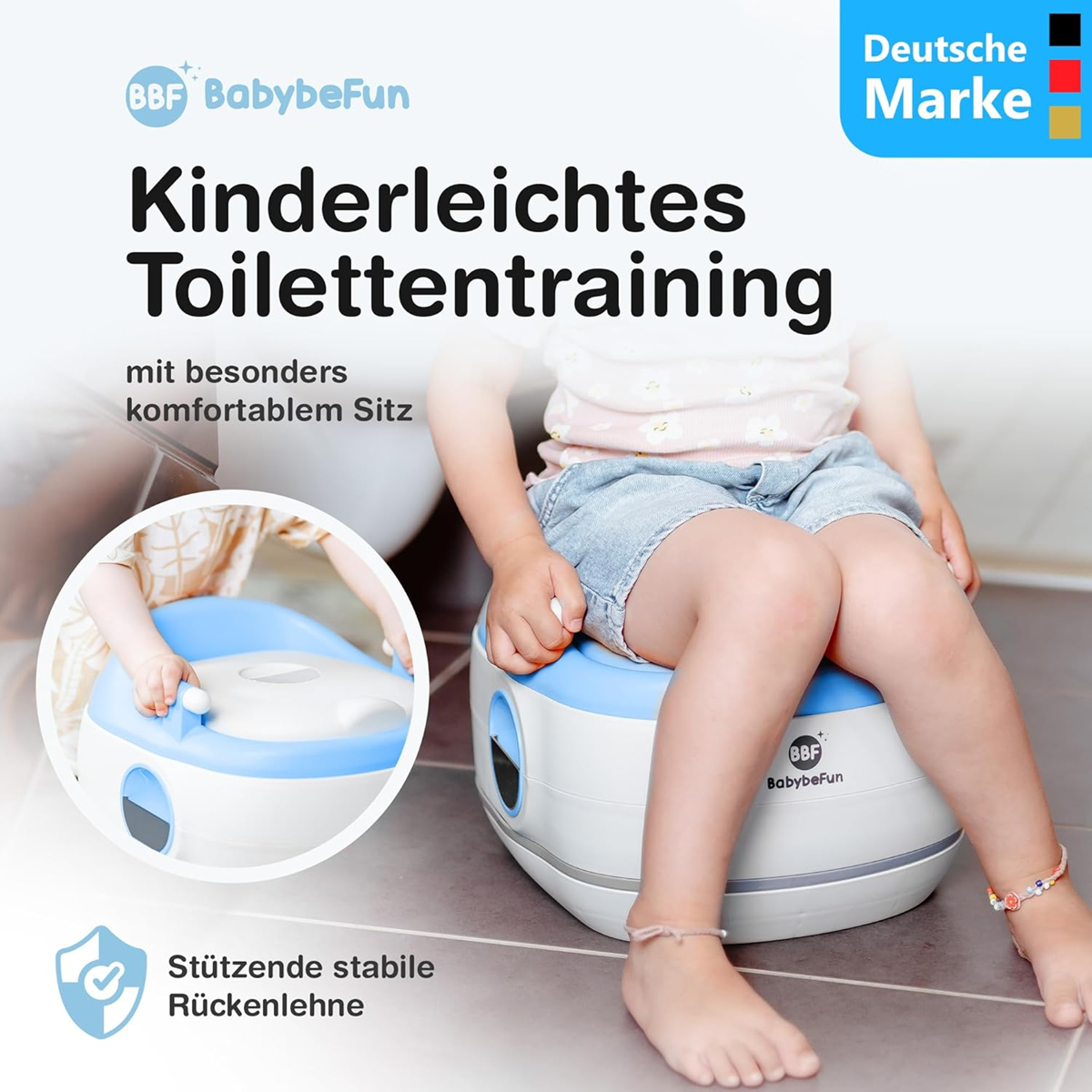 BABYBEFUN 3v1 nočník, nadstavec, podnožka