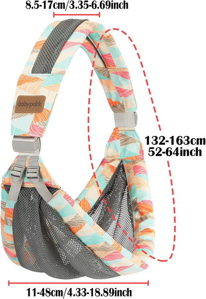 IULONEE nosič PÁSOVÁ šatka do 20kg