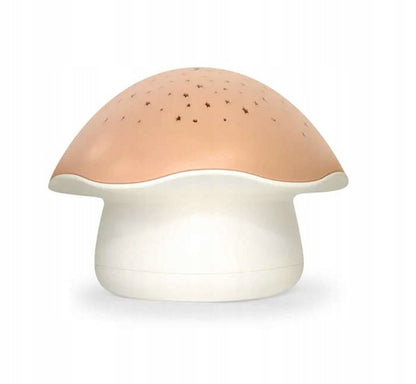 PABOBO Mushroom projektor hviezd s melódiami a senzorom plaču HUBA