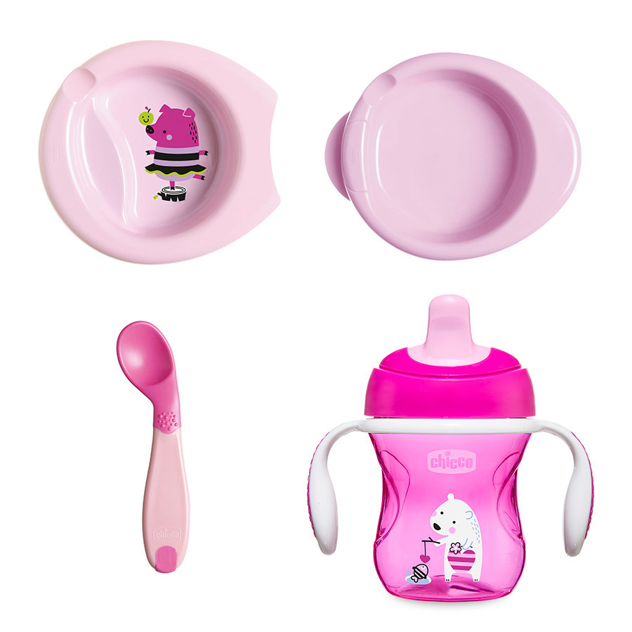 CHICCO súprava riadu 6m+