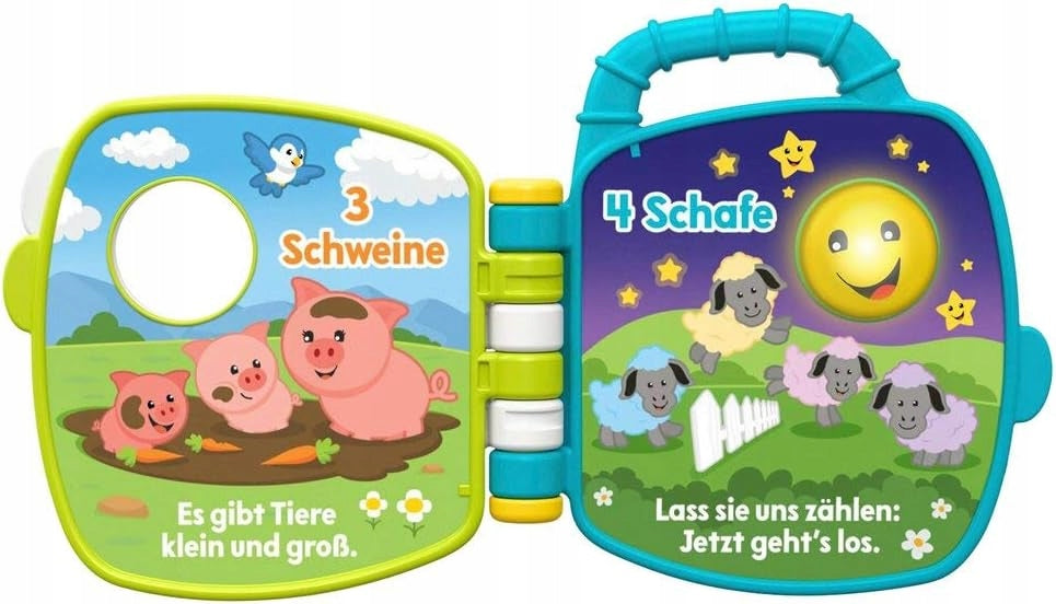 FISHER-PRICE GFP29 elektronická senzorická knižka