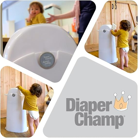 DIAPER CHAMP kôš na plienky NA VRECKÁ NA ODPAD +/-50 plienok