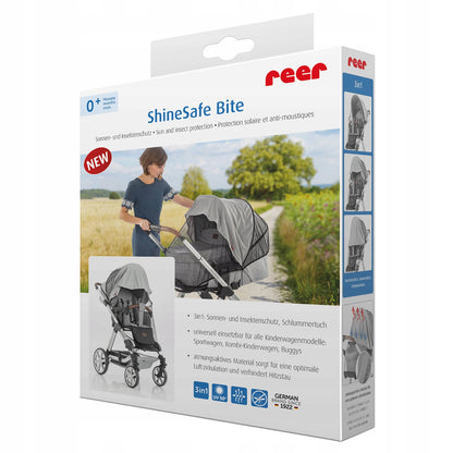 REER ShineSafe 3v1 slnečná clona a moskytiéra UPF50+