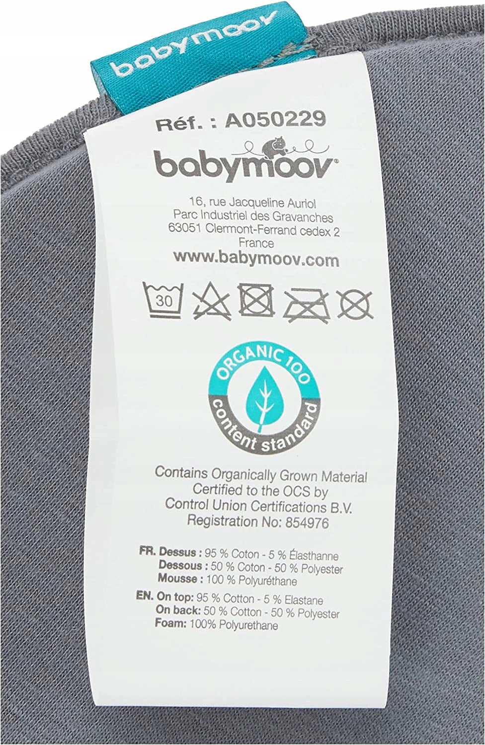 BABYMOOV Lovenest dojčenský vankúš 0+ ORGANIC