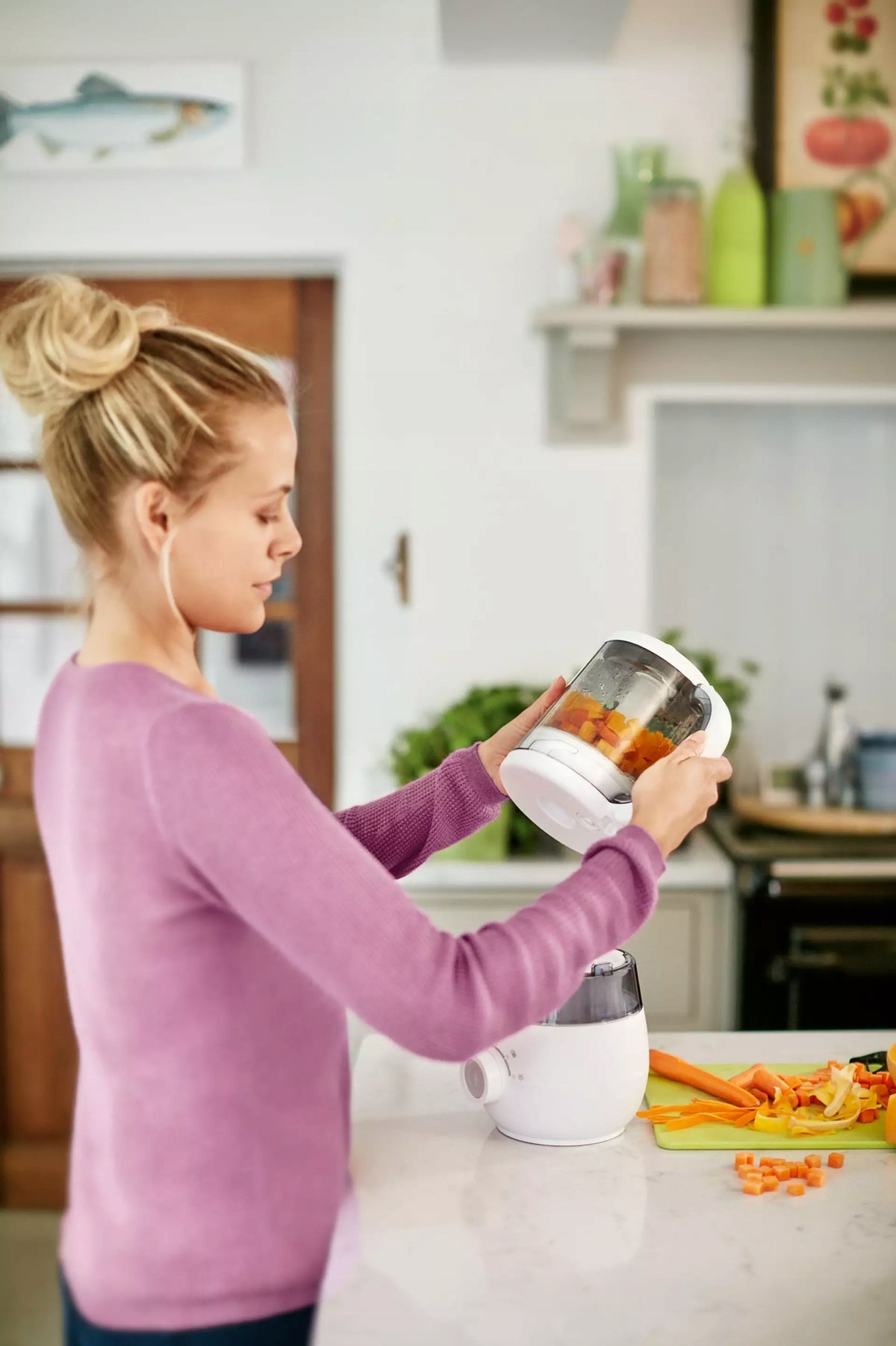 PHILIPS AVENT SCF883/01 4v1 parný mixér 1000 ml