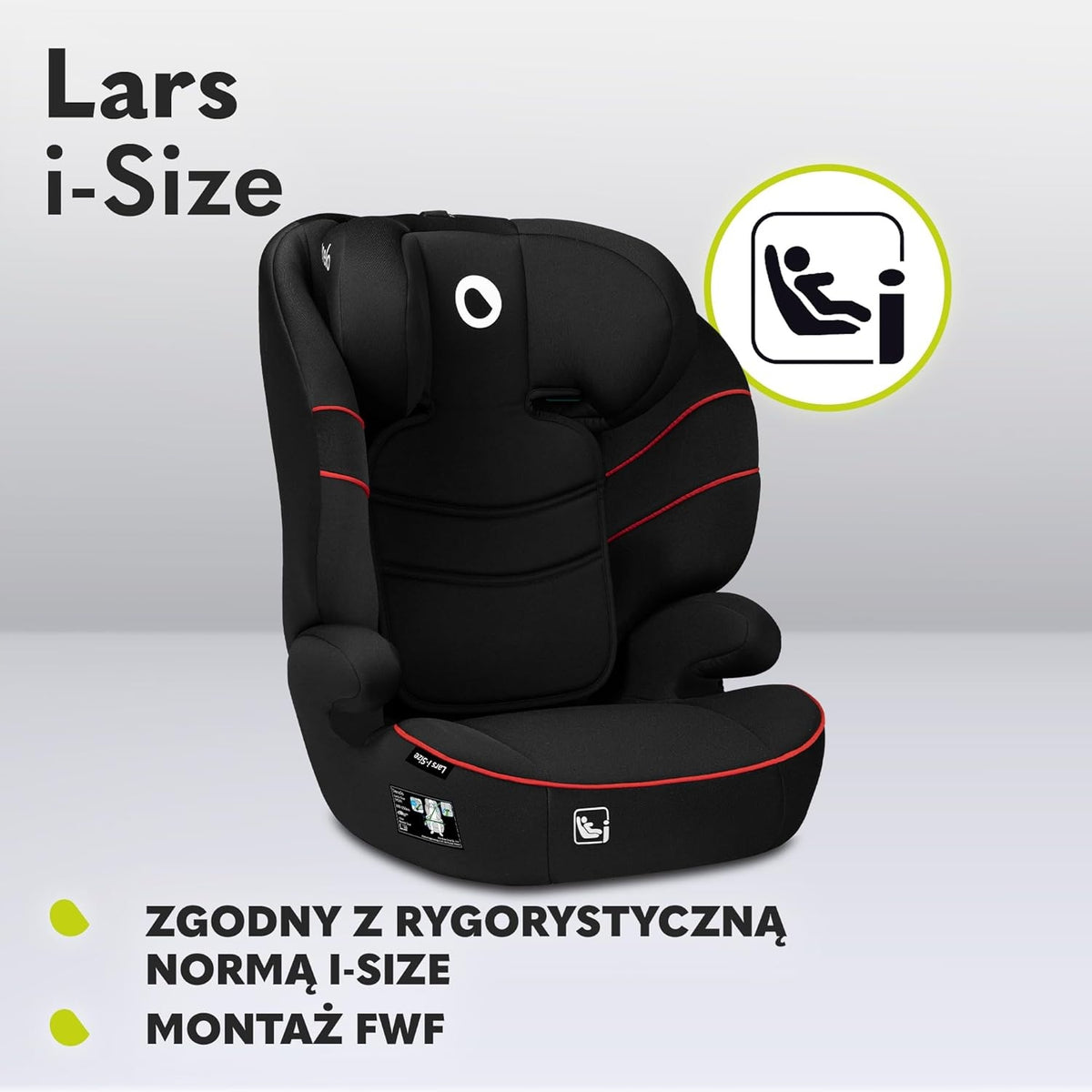 LIONELO Lars i-Size autosedačka skupiny 2 a 3