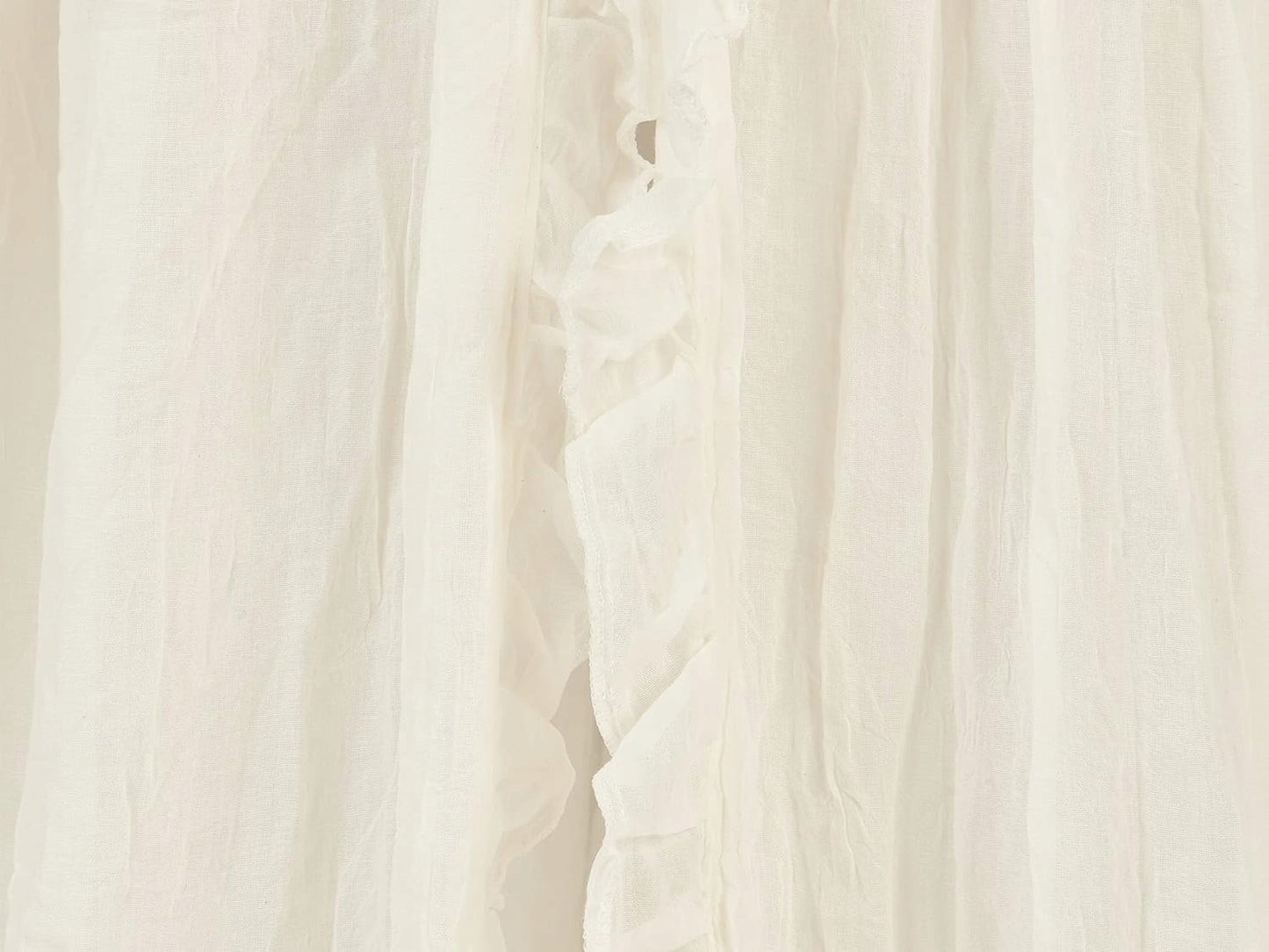 JOLLEIN baldachýn na stojan 245 cm ivory VINTAGE