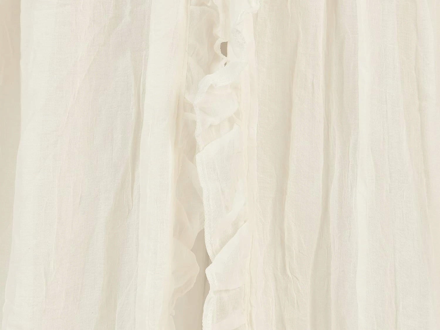 JOLLEIN baldachýn na stojan 245 cm ivory VINTAGE