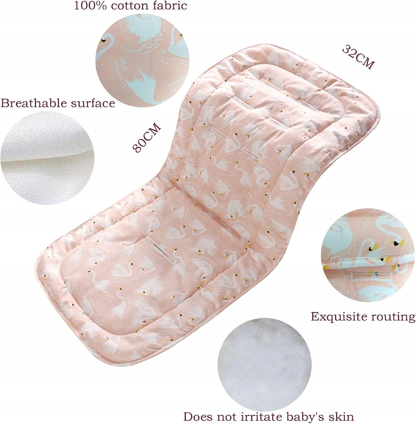 MIRACLE BABY univerzálna vložka do športových kočíkov