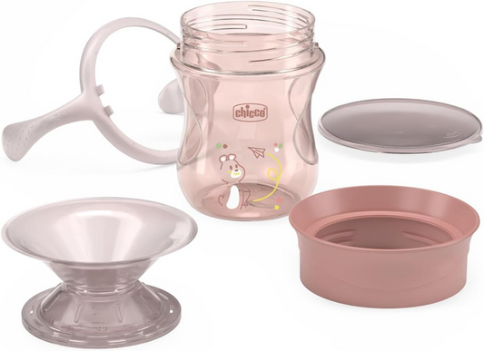 CHICCO Perfect Cup spillfri mugg med 360-graders pip 200 ml 12 m+