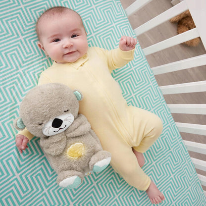 FISHER-PRICE śpiąca WYDRA z ruszającym się brzuszkiem, dźwiękami i światłem