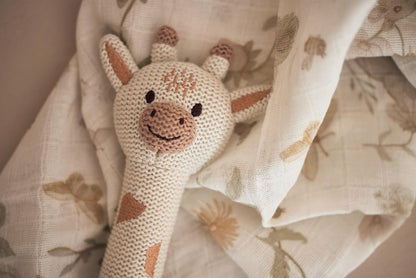 JOLLEIN hrkálka pre bábätká 20cm žirafa