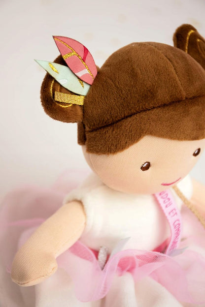 DOUDOU et COMPAGNIE princezná Ombelline plyšová bábika 27 cm