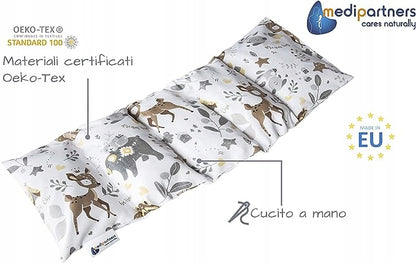 MEDIPARTNERS termofor s čerešňovými kôstkami VEĽKÝ 800g 60x20 cm