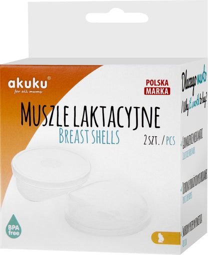 AKUKU szilikonból készült TÖBBSZÖR HASZNÁLHATÓ MELLVÉDŐ