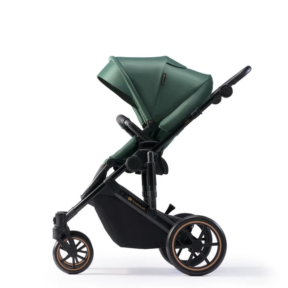 KINDERKRAFT PRIME2 2w1 wózek wielofunkcyjny do 22kg – DARK GREEN – zdjęcie 3