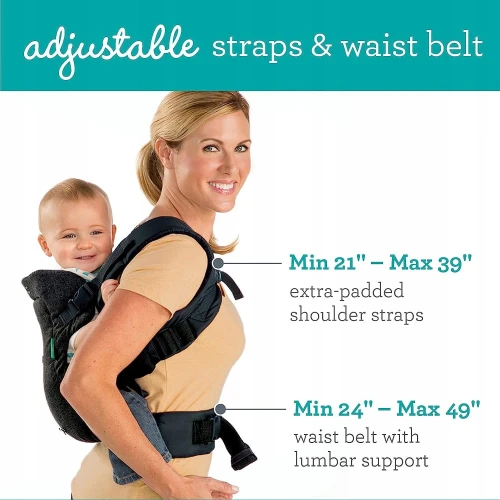 INFANTINO FLIP 4v1 ergonomické nosiče 3,5 - 14,5 kg