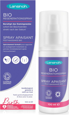 LANSINOH organický upokojujúci sprej na intímne partie po pôrode 100ml