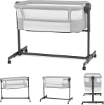 KINDERKRAFT NESTE UP2  Prístelková postieľka nastaviteľná