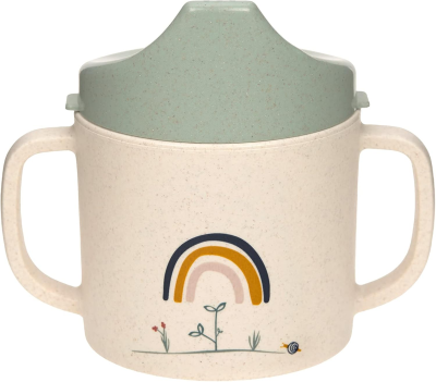 LASSIG Sippy Cup Garden Explorer pohárik s náustkom 150 ml 6 m+