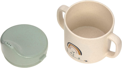 LASSIG Sippy Cup Garden Explorer pohárik s náustkom 150 ml 6 m+