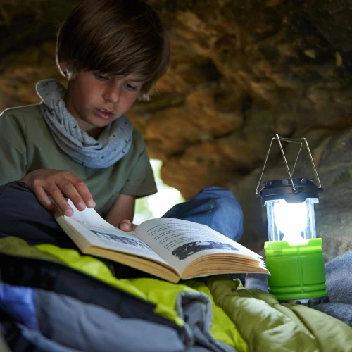HABA Terra Kids prenosná LED lampa s držadlami a úložným priestorom 8,5 x 19 cm