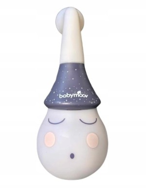 BABYMOOV Tweesty prenosná nočná lampička 7 farieb 3 melódie 23 cm