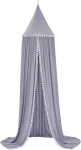 BALDACHÝN na stojan s pompónmi 240 cm